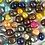 Zoetwaterparels, d 5-6 mm, gatgrootte 0,5 mm, parelmoer kleuren, 60 stuk/ 1 doos