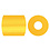 NABBI Strijkkralen, afm 5x5 mm, gatgrootte 2,5 mm, medium, geel (32227), 6000 stuk/ 1 doos