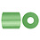 NABBI Strijkkralen, afm 5x5 mm, gatgrootte 2,5 mm, medium, pastel groen (32252), 1100 stuk/ 1 doos