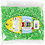 NABBI Strijkkralen, afm 5x5 mm, gatgrootte 2,5 mm, medium, groen parelmoer (32240), 6000 stuk/ 1 doos