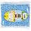 NABBI Strijkkralen, afm 5x5 mm, gatgrootte 2,5 mm, medium, pastel blauw (32224), 6000 stuk/ 1 doos