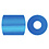 NABBI Strijkkralen, afm 5x5 mm, gatgrootte 2,5 mm, medium, pastel blauw (32224), 6000 stuk/ 1 doos