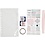 Creativ Company Plastic etui met accessoires, A5, vel 140x215 mm, 1 stuk