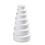 Creativ Company Ronde dozen, H: 4+4,5+5+5,5+6+6,5+7 cm, d 8,5+10,5+12,5+14,5+16,5+18,5+21,5 cm, wit, 7 stuk/ 1 set