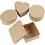 Creativ Company Medium dozen, H: 5 cm, d 10-12 cm, 4 stuk/ 1 doos