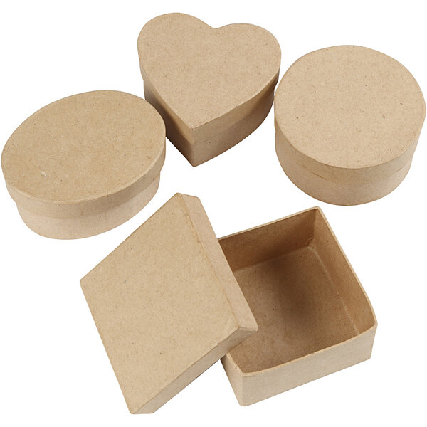 Creativ Company Medium dozen, H: 5 cm, d 10-12 cm, 4 stuk/ 1 doos