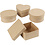 Creativ Company Medium dozen, H: 5 cm, d 10-12 cm, 4 stuk/ 1 doos