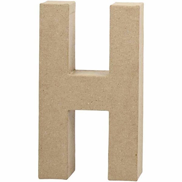 Creativ Company Letter, H, H: 20,2 cm, B: 11,2 cm, dikte 2,5 cm, 1 stuk