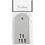 Vivi Gade Cadeaulabels, TO YOU, afm 5x10 cm, 300 gr, zilver, 15 stuk/ 1 doos