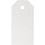 Vivi Gade Cadeaulabels, afm 5x10 cm, glitter, 300 gr, wit, 15 stuk/ 1 doos
