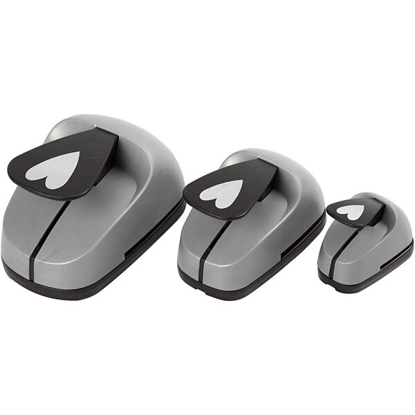 Creativ Company Ponsen set, hart, afm 25+49+75 mm, 3 stuk/ 1 doos