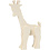 Creativ Company Dierfiguur, giraf, H: 19 cm, B: 14 cm, 1 stuk