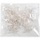 Creativ Company Oorbelhaaken, L: 18 mm, verzilverd, 100 stuk/ 1 doos