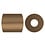 NABBI Foto kralen, afm 5x5 mm, gatgrootte 2,5 mm, medium, beige (6), 1100 stuk/ 1 doos