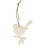 Creativ Company Vogel, H: 9 cm, B: 6,5 cm, 5 stuk/ 1 doos