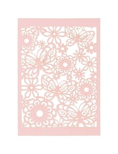  Patroonkarton, vel 10,5x15 cm, 200 gr, lichtrood, 10 stuk/ 1 doos