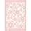 Patroonkarton, vel 10,5x15 cm, 200 gr, lichtrood, 10 stuk/ 1 doos