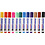Whiteboard stiften, lijndikte 4 mm, diverse kleuren, 12 stuk/ 1 doos