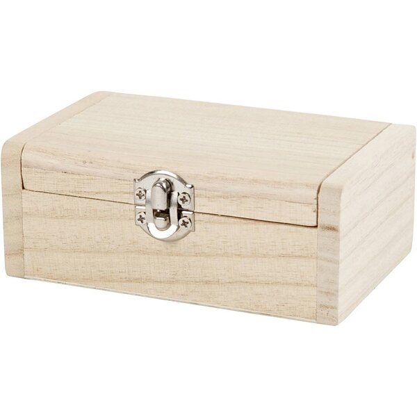 Creativ Company Sieradenbox, H: 4.5 cm, L: 11.5 cm, B: 7,5 cm, 1 stuk