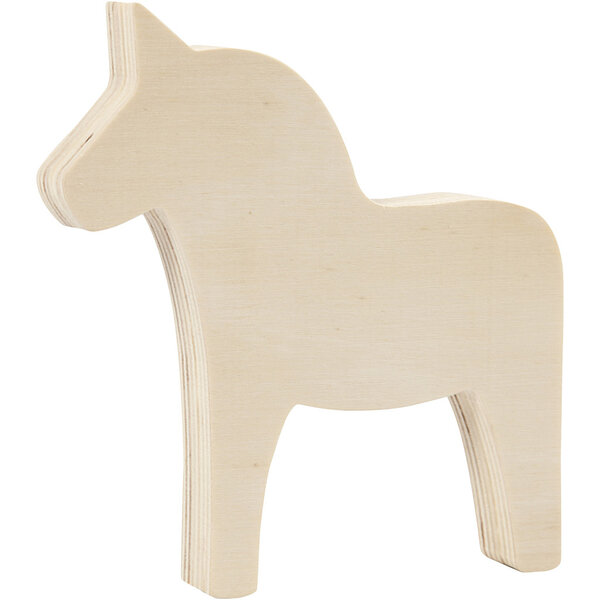 Creativ Company Paard, H: 13 cm, B: 12 cm, 1 stuk