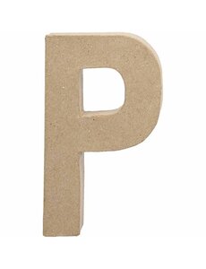 Creativ Company Letter, P, H: 20,5 cm, B: 11,4 cm, dikte 2,5 cm, 1 stuk