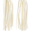 Creativ Company Tassels, afm 12x35 cm, 14 gr, off-white, 12 stuk/ 1 doos