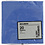 Creativ Company Servetten, witte achterkant, afm 33x33 cm, lichtblauw, 20 stuk/ 1 doos
