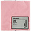 Creativ Company Servetten, afm 33x33 cm, lichtrood, 20 stuk/ 1 doos
