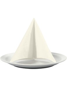 Creativ Company Servetten, witte achterkant, afm 33x33 cm, off-white, 20 stuk/ 1 doos
