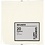 Creativ Company Servetten, witte achterkant, afm 33x33 cm, off-white, 20 stuk/ 1 doos