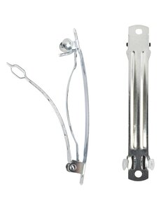 Creativ Company Sierspeld, L: 6 cm, B: 6 mm, verzilverd, 20 stuk/ 1 doos