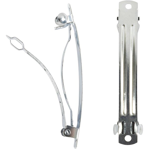 Creativ Company Sierspeld, L: 6 cm, B: 6 mm, verzilverd, 20 stuk/ 1 doos