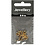 Creativ Company Kalot, L: 8 mm, d 3 mm, verguld, 20 stuk/ 1 doos