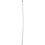 Creativ Company Nietstift, L: 60 mm, verzilverd, 20 stuk/ 1 doos