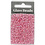 Creativ Company Rocailles, d 3 mm, afm 8/0, gatgrootte 0,6-1,0 mm, roze kern, 25 gr/ 1 doos