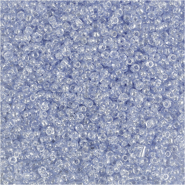Creativ Company Rocailles, d 1,7 mm, afm 15/0, gatgrootte 0,5-0,8 mm, lichtblauw, 25 gr/ 1 doos