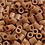 NABBI Foto kralen, afm 5x5 mm, gatgrootte 2,5 mm, medium, lichtbruin (20), 6000 stuk/ 1 doos