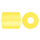 NABBI Foto kralen, afm 5x5 mm, gatgrootte 2,5 mm, medium, lichtgeel (21), 1100 stuk/ 1 doos