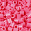 NABBI Foto kralen, afm 5x5 mm, gatgrootte 2,5 mm, medium, antiek roze (25), 1100 stuk/ 1 doos