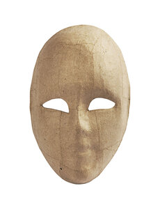  Volledig masker, H: 23 cm, B: 16 cm, 1 stuk