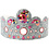 Creativ Company Kronen, H: 10-16,5 cm, L: 60 cm, 230 gr, wit, 50 stuk/ 1 doos