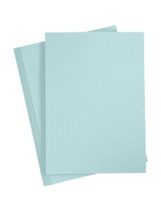 Creativ Company Papier, A4, vel 210x297 mm, 80 gr, lichtblauw, 20 stuk/ 1 doos