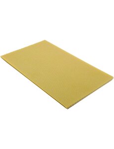  Bijenwas vellen, afm 20x33 cm, dikte 2 mm, naturel, 1 stuk