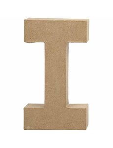 Creativ Company Letter, I, H: 19,9 cm, B: 11,2 cm, dikte 2,6 cm, 1 stuk