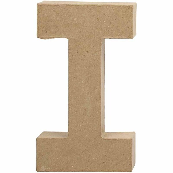 Creativ Company Letter, I, H: 19,9 cm, B: 11,2 cm, dikte 2,6 cm, 1 stuk