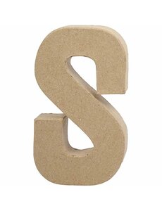 Creativ Company Letter, S, H: 20,3 cm, B: 11,4 cm, dikte 2,6 cm, 1 stuk