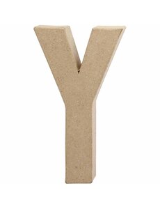 Creativ Company Letter, Y, H: 20 cm, B: 11,5 cm, dikte 2,5 cm, 1 stuk