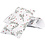 Vivi Gade Cadeaudoosjes, tak met kerstballen, afm 18x15x6 cm, 300 gr, groen, rood metallic, wit, 3 stuk/ 1 doos
