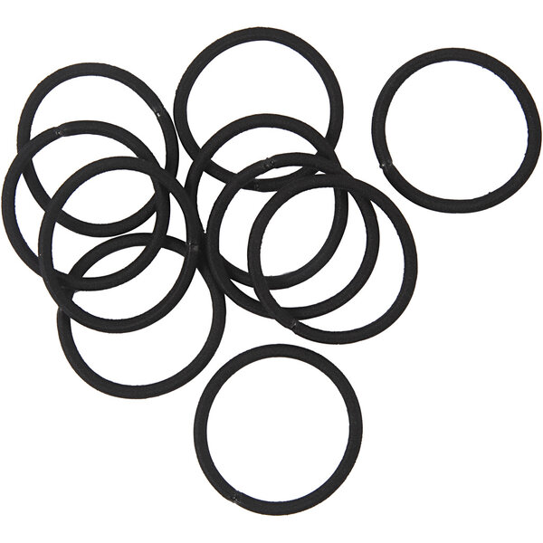 Creativ Company Haarelastiek, d 45 mm, zwart, 10 stuk/ 1 doos