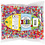 NABBI Strijkkralen, afm 5x5 mm, gatgrootte 2,5 mm, medium, glitterkleuren, 6000 div/ 1 doos